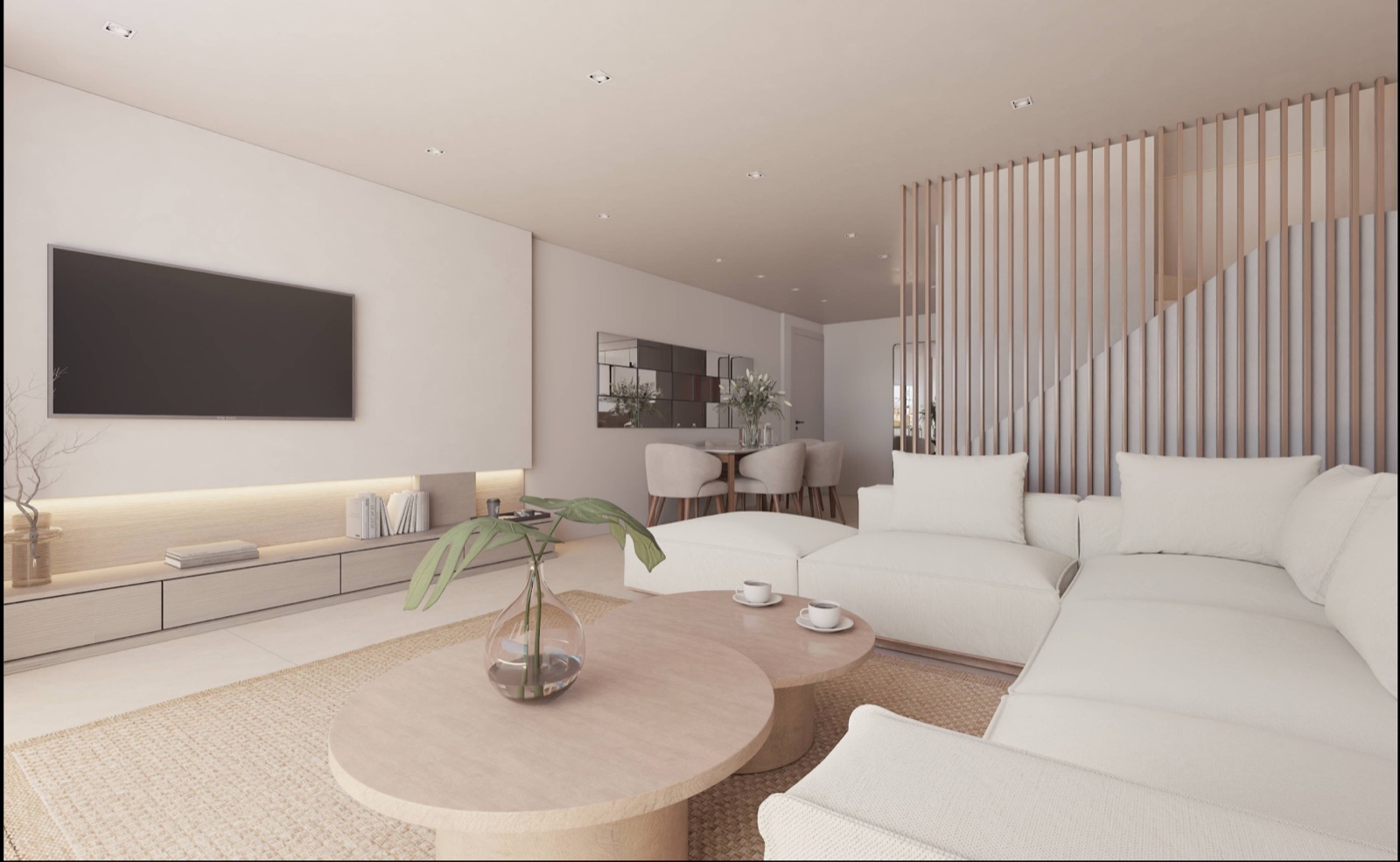 Living and dining